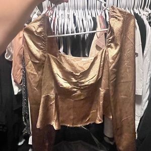 Satin blouse
